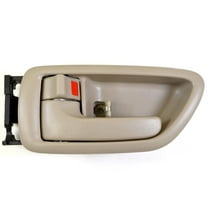 Eynpire Beige Left Door Handle Fits 2001 to 2007 Toyota Sequoia 2004 to 2006 Tundra Crew Cab