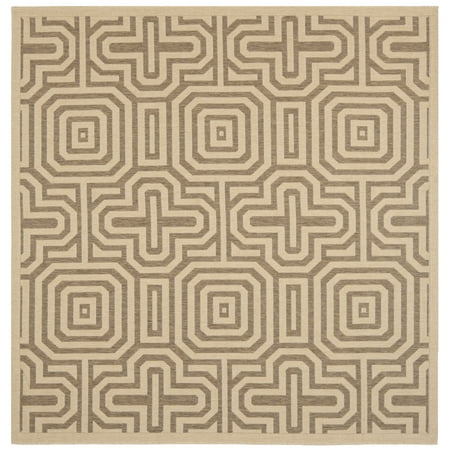 Safavieh SAFAVIEH Outdoor CY2962-3001 Courtyard Natural / Brown Rug Shop Safavieh at Walmart. Save Money. Live Better. Courtyard Rug Collection Easy-Care All-Weather Carpets Safavieh?s Courtyard collection was created for today?s indoor/outdoor lifestyle. These beautiful but practical rugs take outdoor decorating to the next level with new designs in fashion-forward colors  and patterns from classic to contemporary. Made with enhanced material for extra durability  Courtyard rugs are pre-coordinated to work together in related spaces inside or outside the home. Safavieh developed a special sisal weave that achieves intricate designs that are so easy to maintain  you simply clean your rug with a garden hose.