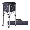 thumbnail image 4 of Carro portátil para recoger pelotas de tenis, recolector con bolsa de almacenamiento con ruedas de 360 degree, móvil con cubierta, cesta para enseñanza, 4 of 8