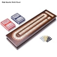 thumbnail image 2 of Juego de mesa Cribbage AMEROUS Wooden con cierre magnético, 2 of 9