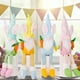 thumbnail image 3 of Gnomo elfo de Pascua, muñeco de peluche verde sin rostro hecho a mano, gnomo conejo de pie con patas retráctiles, para árbol de Pascua, puerta, patio y ventana., 3 of 3
