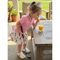 thumbnail image 4 of BemeyourBBs Toddler Baby Girl Golf Outfit Infant Baby Girls Summer Clothes Collared Short Sleeve Button Down Shirt and A-line Skirt Set Toddler Girls 2 Piece Summer Outfit, 4 of 9