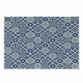 thumbnail image 1 of Moroccan Cutting Board, Old Ottoman Style Inspired Mix of Moroccan Tiles in Modern Shades Art Print, Decorative Tempered Glass Cutting and Serving Board, Small Size, Grey Blue, by Ambesonne, 1 of 1