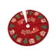 thumbnail image 4 of Falda para árbol de Navidad de 90 cm, base decorativa para entrada y fiesta Estilo E, 4 of 9