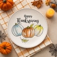 thumbnail image 2 of Plato de Cerámica Ideen Calabazas "Happy Thanksgiving" 32 cm, 2 of 4