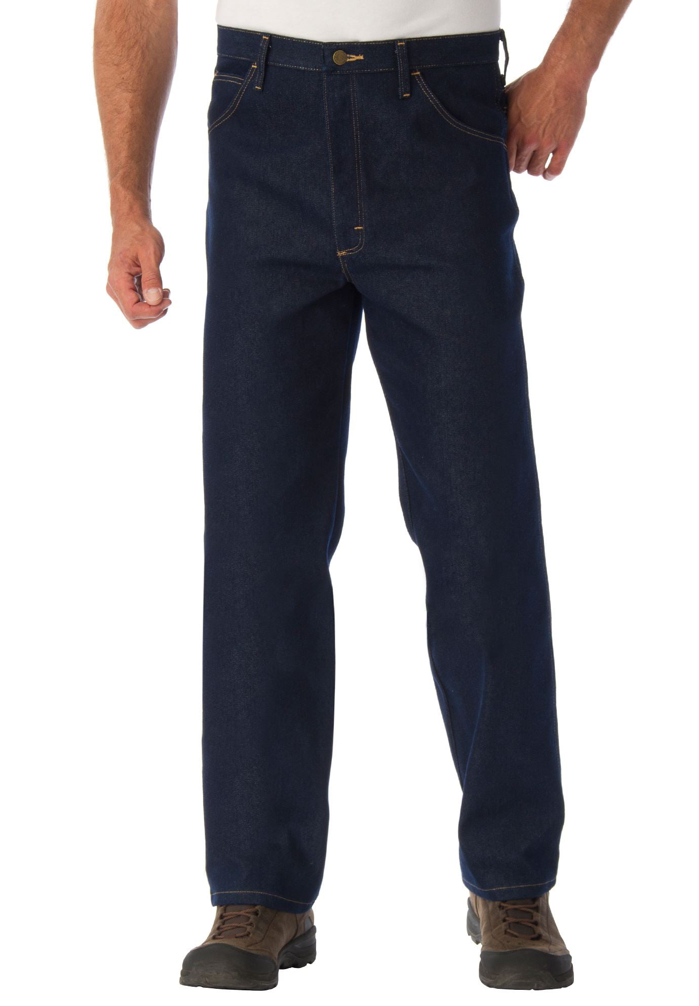 Wrangler - Wrangler Men's Big & Tall Relaxed Fit Stretch Jeans ...