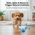 thumbnail image 3 of Interactive Motion Activated Rolling Dog Ball, Automatic Moving Dogs Toy for Boredom Stimulating, 2026 Upgraded USB Rechargeable Self Play Ball, 3 of 10