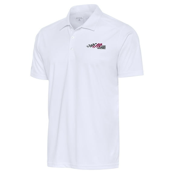 Men's Antigua White Joe Gibbs Racing Tribute Polo