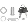 thumbnail image 1 of GOOHOCHY drawer locks Lock Silver Alloy for Home Use 1Set, 1 of 4