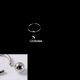 thumbnail image 1 of Anillo de nariz con clip de bola de acero inoxidable 316L BCR, anillo de nariz con clip de bola de acero de titanio, anillo multiusos universal, pendientes, anillo para el hueso de la oreja, 1 of 6