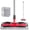 Red, variant on Microfiber Mops for Hardwood Floor Cleaning: Flat Floor Mop with 4 Washable Pads 59" Adjustable Handle - Dust Dry Mops for Kitchen Bathroom Tile Laminate Vinyl - Commercial Mop