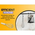 thumbnail image 3 of YBM Home Stainless Steel Professional 10-French Whisk,Handled Whisk for Blending,Whisking,Beating, 1157, 3 of 11