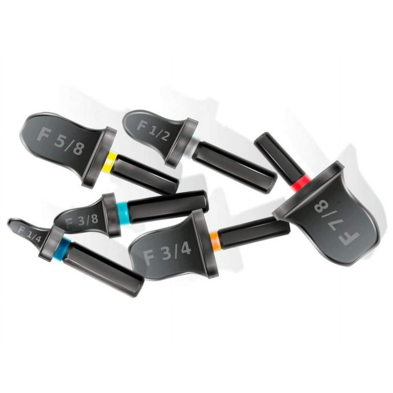 F6000 Flaring Tool Drill Bit Set With 1/4'' 3/8'' 1/2'' 5/8'' 3/4