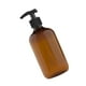thumbnail image 3 of Matsuzay Dispensador de jabón Botellas de bomba de recarga Tipo de empuje Detergente líquido recargable Verde Marrón Suministros de baño 500ml Set Type3 NO3 Matsuzay HA042823-04, 3 of 6
