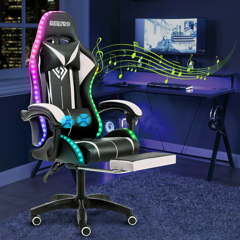 FTPGAMECH Technical Pro Gaming Chair with Built-In Bluetooth