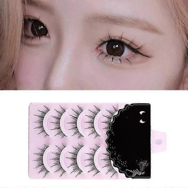 pares de pestañas postizas de extensión, ideales para maquillaje, cosplay, fiestas de máscaras y más.