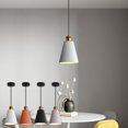 thumbnail image 1 of Lámpara colgante de hierro | Iluminación moderna y minimalista de la mesa de comedor | Luz suave y cálida | Construcción metálica duradera | Fácil de instalar | 87,79 x 6,3 x 6,3 pulgadas | 1 pieza, 1 of 8