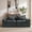 Blue Gray, variant on Fulsmile 70" Loveseat Modular Sectional Sofa 2-Seater Compact Foam Couch with Pillows Arms for Living Room Bedroom Aapartment, Plaid Greyolive