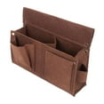 thumbnail image 4 of Gazechimp Nail Pouch Nail Tool Pouch Bag Multipurpose Bag Tool Holder Organizer Adjustable Brown 26x19x8cm, 4 of 8