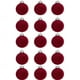 thumbnail image 1 of Xihbxyly Bolas Navideñas de Terciopelo, 15 Piezas de Adornos Flocados para Árbol, Color Marrón Clásico, Fáciles de Colgar con Hebillas de Metal, Decoración Versátil para Árboles, Paredes y Más, Tamañ, 1 of 2