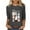 3-Gray, variant on LYEAA Halloween Cute Graphic Tees for Women Long Sleeve Plus Size Crew Neck Regular Straight Cuff Casual Wear Ghost Holiday Clothes Black S