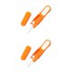 thumbnail image 3 of Yuarrent Tijeras de hilo de pescar, tijeras de coser, herramientas para exteriores, accesorios profesionales, mango de Camping para el hogar, cubierta de Naranja 2piezas Yuarrent CBP311783, 3 of 6