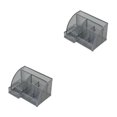 thumbnail image 4 of Tholdsy Organizador de escritorio de Metal Hallow antideslizante lavable reutilizable reemplazo dormitorio pluma teléfono pegamento Type4 NO4, 4 of 6
