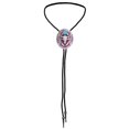 thumbnail image 1 of Bull Western Bolo Tie Accesorios de disfraz de cuero Western Cowboy Elegante Rojo Zulema Corbata Bolo Occidental, 1 of 8