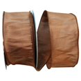 thumbnail image 1 of Reliant Ribbon 92975W-092-40H 20.5 in. 20 Yards Dupioni Supreme Wired Edge Ribbon, Brown, 1 of 1