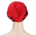 thumbnail image 5 of yunLXY On Sale Hijab Braid Under $5 Women Muslim Baotou Hat Milk Silk Two-color Nail Beads Braid Turban Hat, 5 of 5
