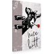 thumbnail image 1 of Letrero de metal con diseño de cabras divertidas y rosas para baño, decoración de pared, letrero vintage para baño, decoración de baño, 1 of 8