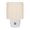 Linen Cream,, variant on Night Lights Plug into Wall, Beige Plaid Grid LED Night Light with Dusk to Dawn Sensor, Modern Abstract Cream Checkered Decorative Nightlight for Hallway Bathroom Kitchen