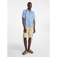 thumbnail image 2 of George Men's Relaxed Fit Printed Camp Shirt with Short Sleeves, Sizes S-3XLT, 2 of 5