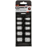Performance Tool W38202 10 Piece 3/8 Inch Drive MET Socket Set