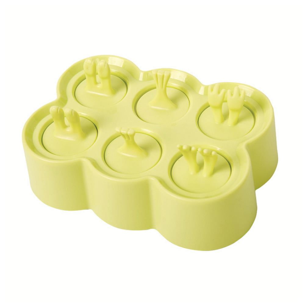 Cartoon Popsicle Molds For Kids, Popsicle Maker Reusable Ice Pop Molds