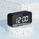 thumbnail image 1 of Reloj digital con altavoz Bluetooth, despertador con alarmas, espejo, pantalla LED, Bluetooth V5.0, tarjeta TF y cable auxiliar, altavoces Bluetooth., 1 of 8