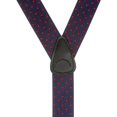 thumbnail image 3 of SuspenderStore Stripes, Dots, And Checked Suspenders - 1.5-Inch Wide Elastic - Button - 3 Sizes, 3 of 4