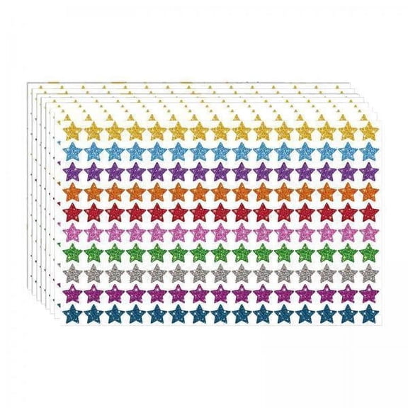Almencla 4xSmall Star Stickers for Kids Reward DIY Crafts Incentive Stickers for School