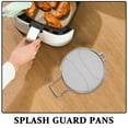 Barbecue Machine Splash Screen Air Fryer Pans Spatter Shield Frying