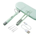 thumbnail image 3 of Herramienta portátil para quitar oídos con iluminación LED/ de limpiador de púas de oreja recargable por USB para , VERDE Colco Removedor de cerumen, 3 of 8