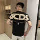 thumbnail image 2 of Camisetas para hombre de primera calidad, ropa urbana negra con alfabeto, camiseta de hip hop para hombre, ropa vintage trashy Y2k 5xl, ropa de gimnasio, estampado de verano, elegante e informal, 2 of 4