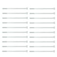 thumbnail image 1 of 20 Pcs Vis de Boulon Hexagonal Long Tête Plate Remplacement M6x135 Raccords de Matériel de Générateur, 1 of 5