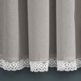 thumbnail image 4 of Rosalie Window Curtain Panels Light Gray 54x63 Set, 4 of 6