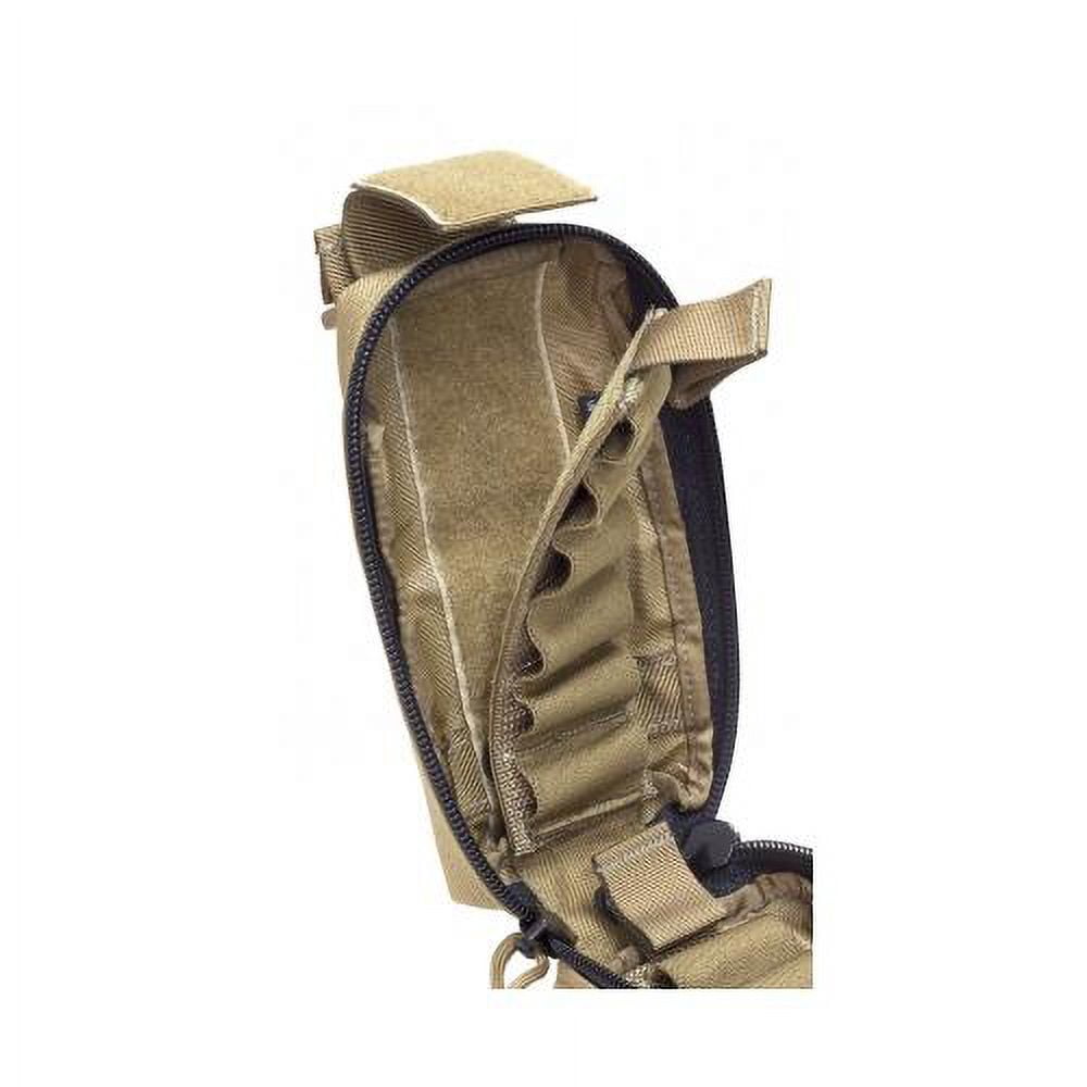 Elite Survival Systems MOLLE Quick-Deploy Shotshell Pouch, Holds 18, Coyote Tan