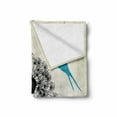 thumbnail image 2 of Birds Soft Flannel Fleece Blanket, Avian Animal Silhouettes with a Dandelion Scene from Nature Fauna and Flora Pattern, Cozy Plush for Indoor and Outdoor Use, 70" x 90", Multicolor, by Ambesonne, 2 of 6