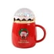 thumbnail image 5 of Originality Mug Christmas Ceramic Cup With Lid Spoon Office Large Capacity Drinking Cup Christmas Gift 400ml, 5 of 9