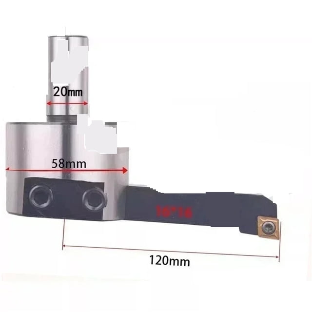 Milling Machine Plane Adjustable Size Flying Surface Smooth Cutter Bar Machining Center Plane Face Milling Cutter Head ,Great Multi-Purpose Application