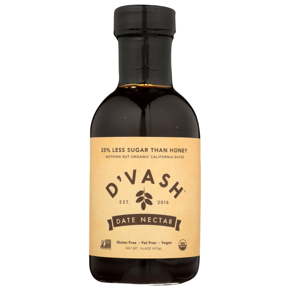 D’Vash Organics Organic Date Nectar , 16.6 Oz