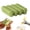 Green, variant on Silicone Narrow Ice Stick Cube Tray, Long Ices Stick Tray with Lid, 4-Cavity Cube Sticks Flexi Molds, Rectangular Narrow Ice