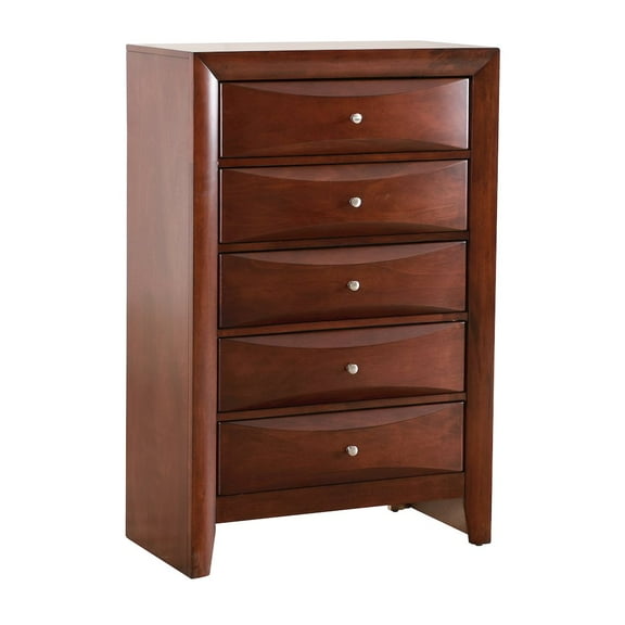 Glory Furniture Marilla Chest in Cherry Color